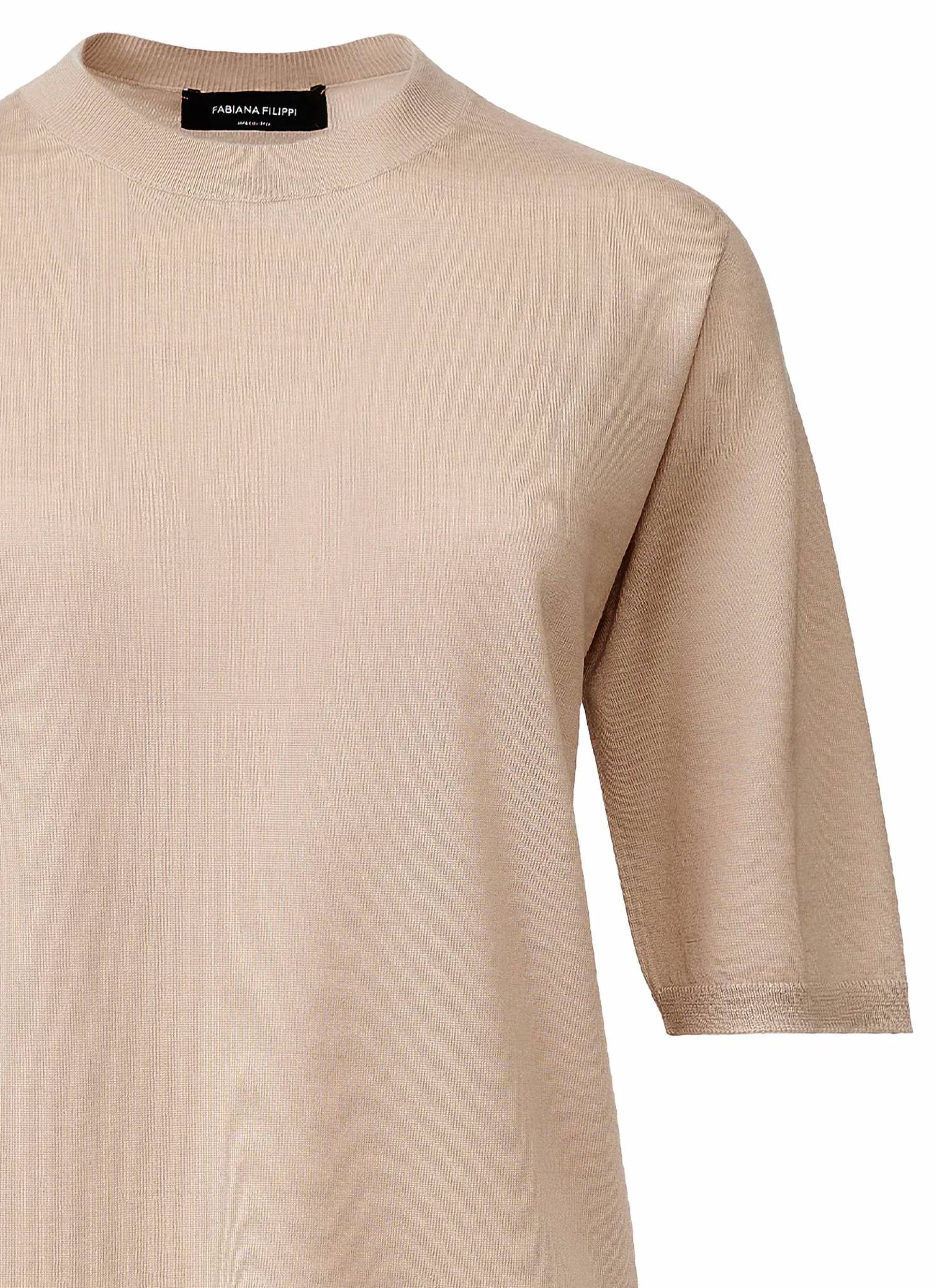 Fabiana Filippi - Cashmere Blend Short Sleeve Sweater