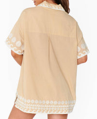 Show Me Your Mumu - Parker Button Down Top