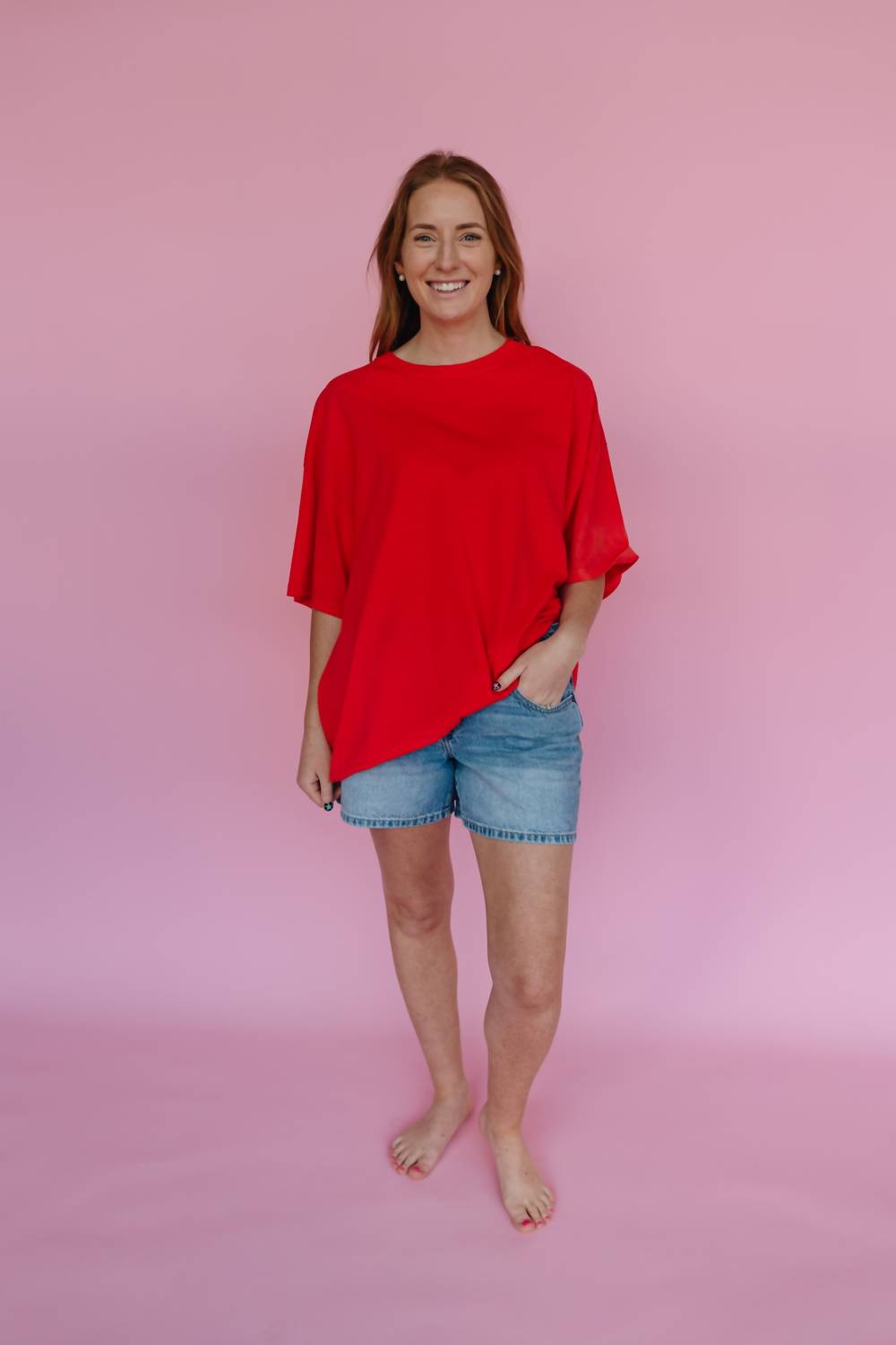Daydreamer - Solid Oversized Fit Tee