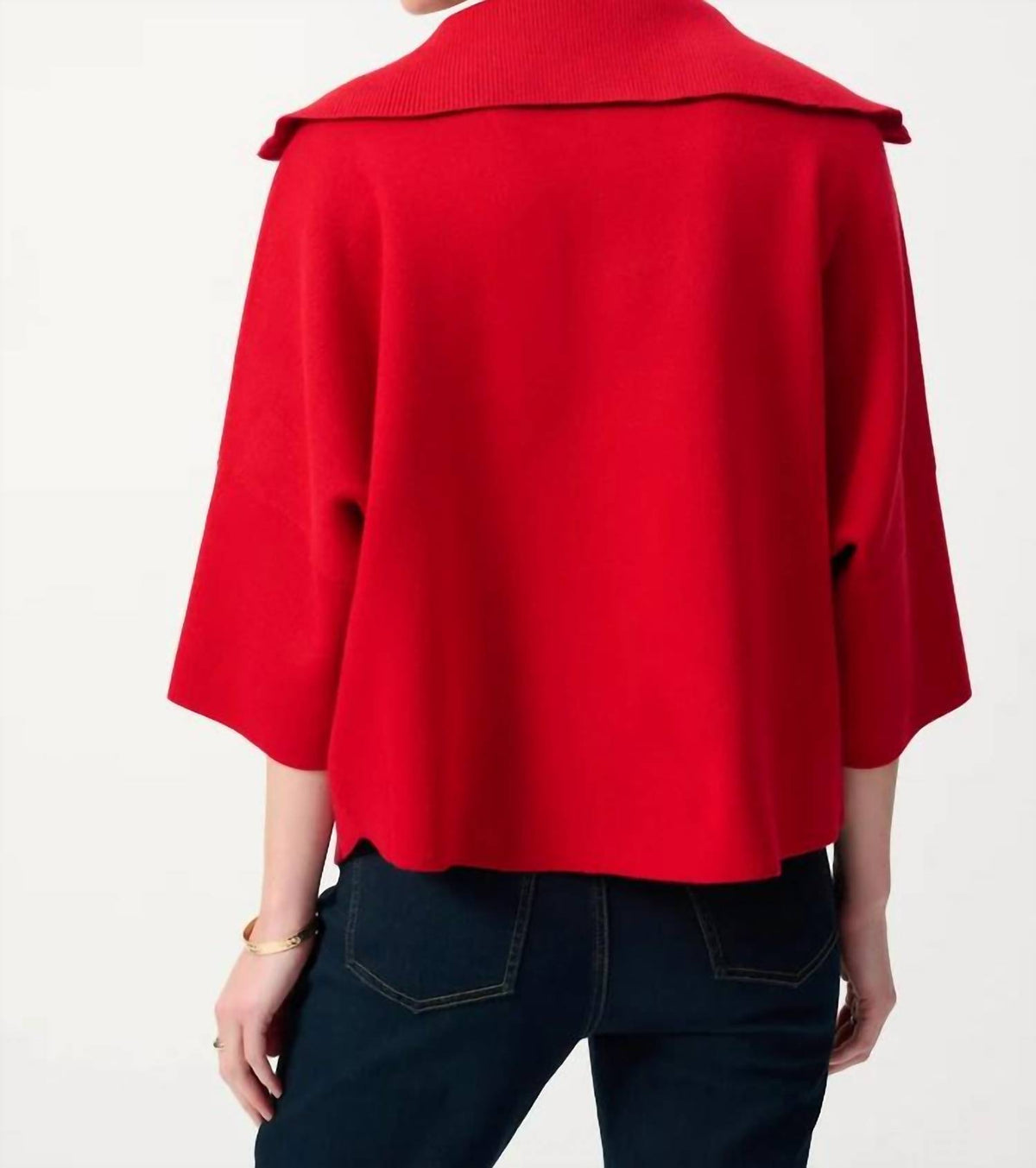Joseph Ribkoff - Zip-collar Jumper