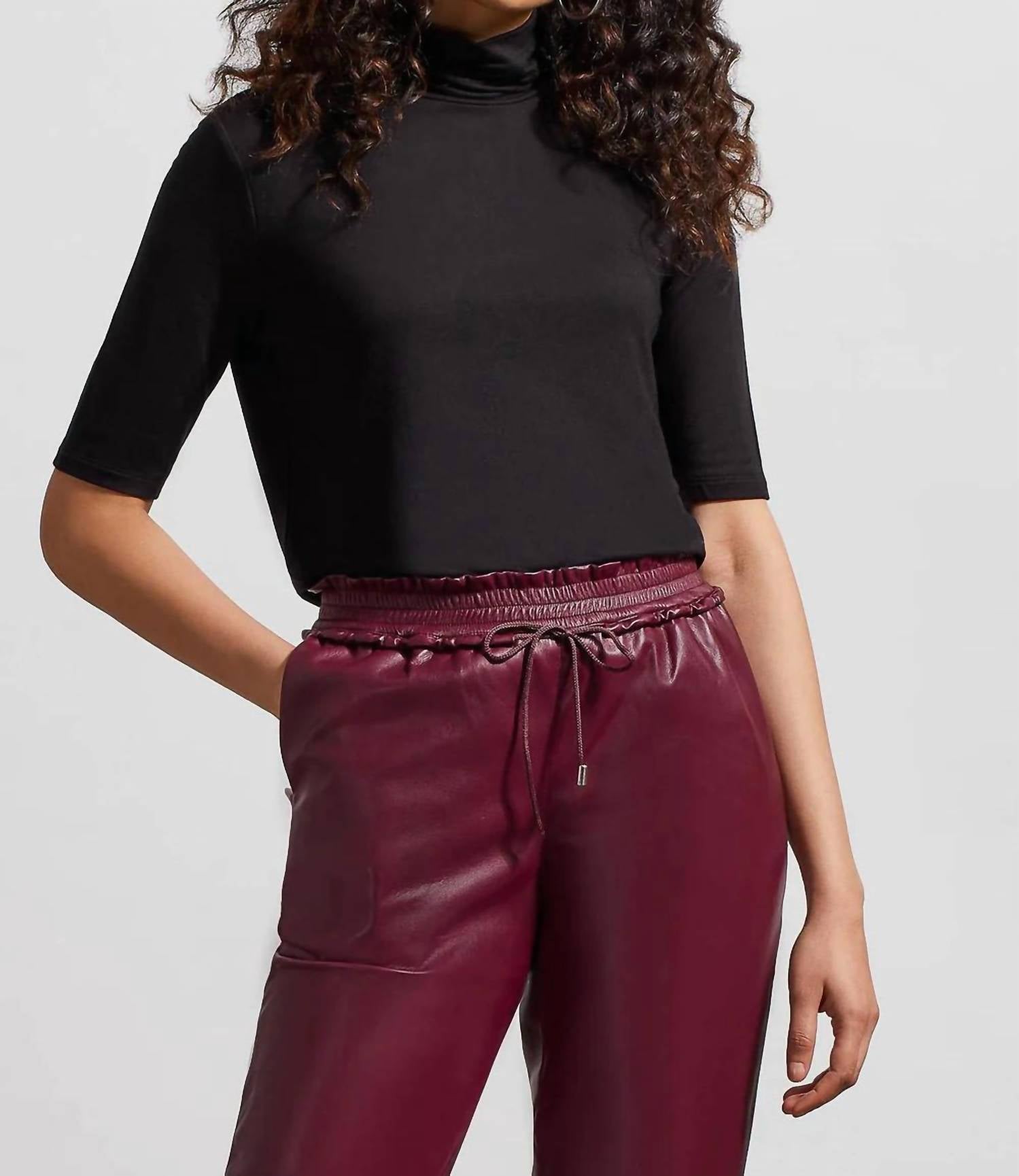 Tribal - French Terry Elbow Sleeve Top