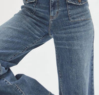 Oliver Logan - Campell High Rise Front Pocket Jeans
