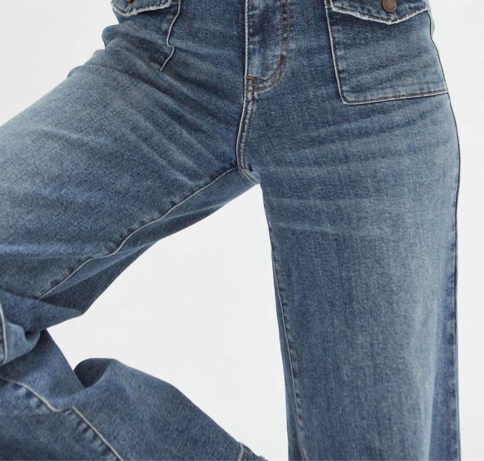 Oliver Logan - Campell High Rise Front Pocket Jeans