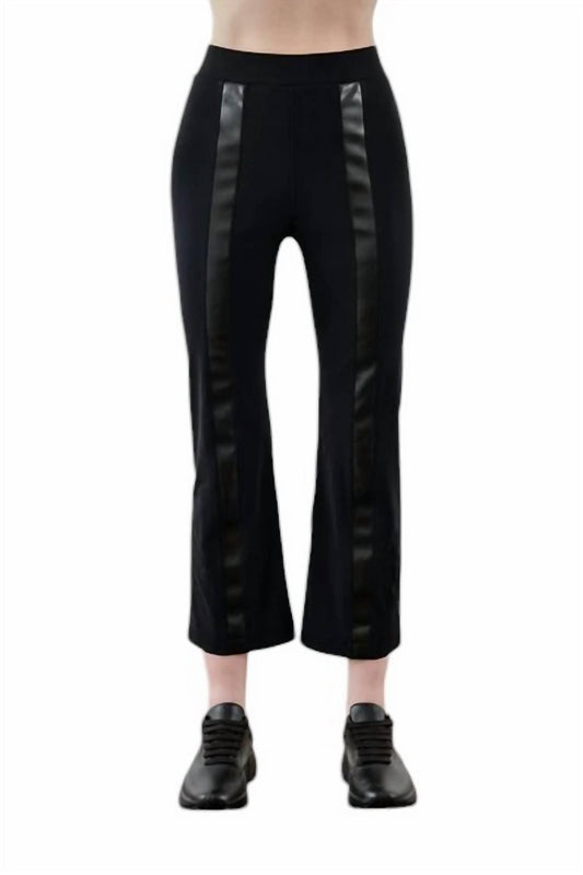 Elaine Kim - Anita Tech Stretch Cropped Flare Pants