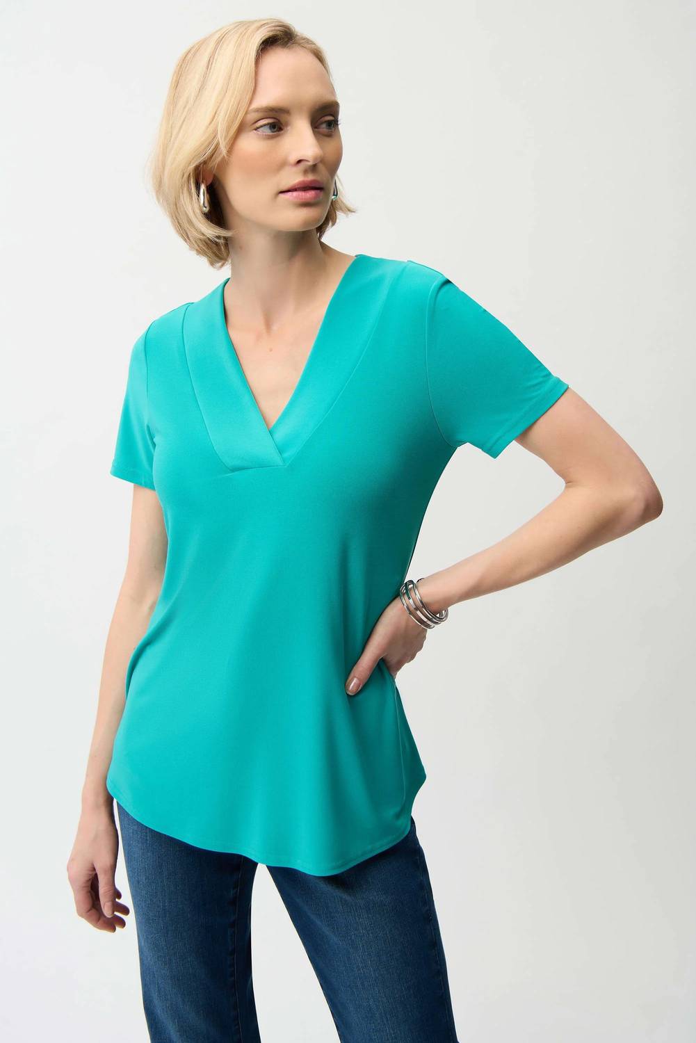 Joseph Ribkoff - Silky Knit Flared Top