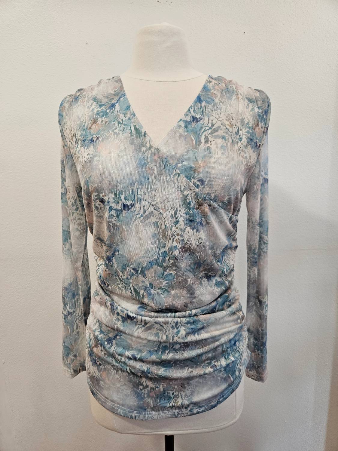 Adore - Women's Floral Mesh Top