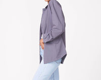 Monrow - Women's Vintage Shirt Jacket
