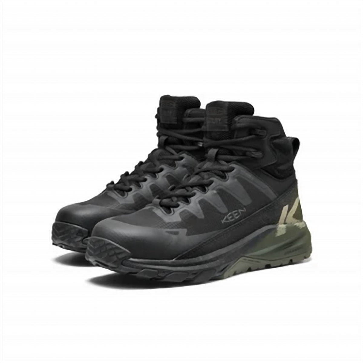 Keen - Men's Targhee Blur Waterproof Carbon Toe Work Boot