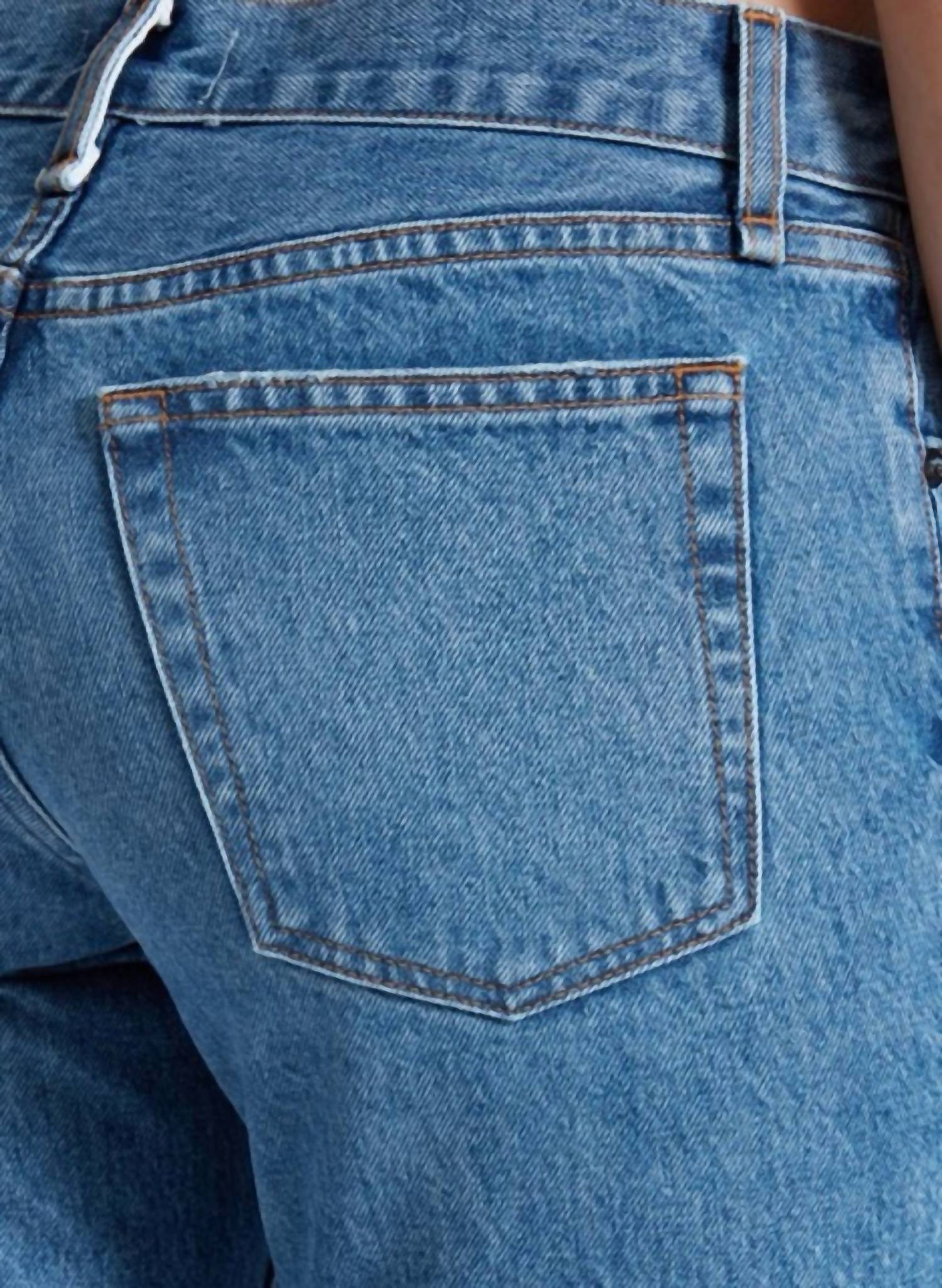 Askk Ny - Low Rise Straight Jeans