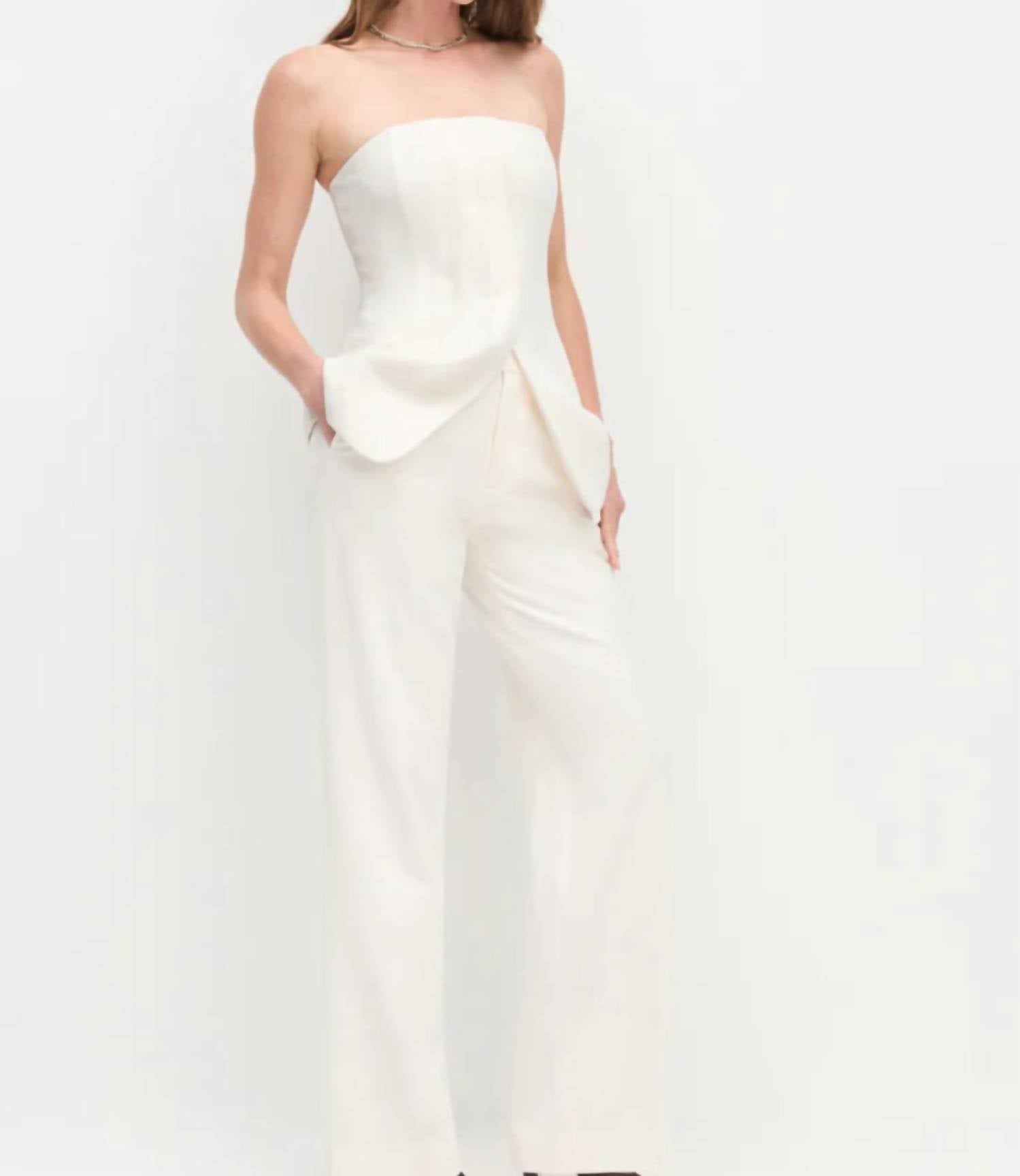 Favorite Daughter - Missed Your Chance Strapless Bustier Top