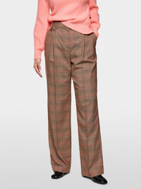 Marc Cain - WASCO Wide Plaid Trouser