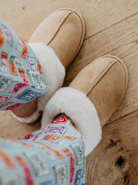 Katydid - Women's Faux Fur Slippers