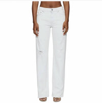 Purple Brand - Ripped Straight Leg Jeans