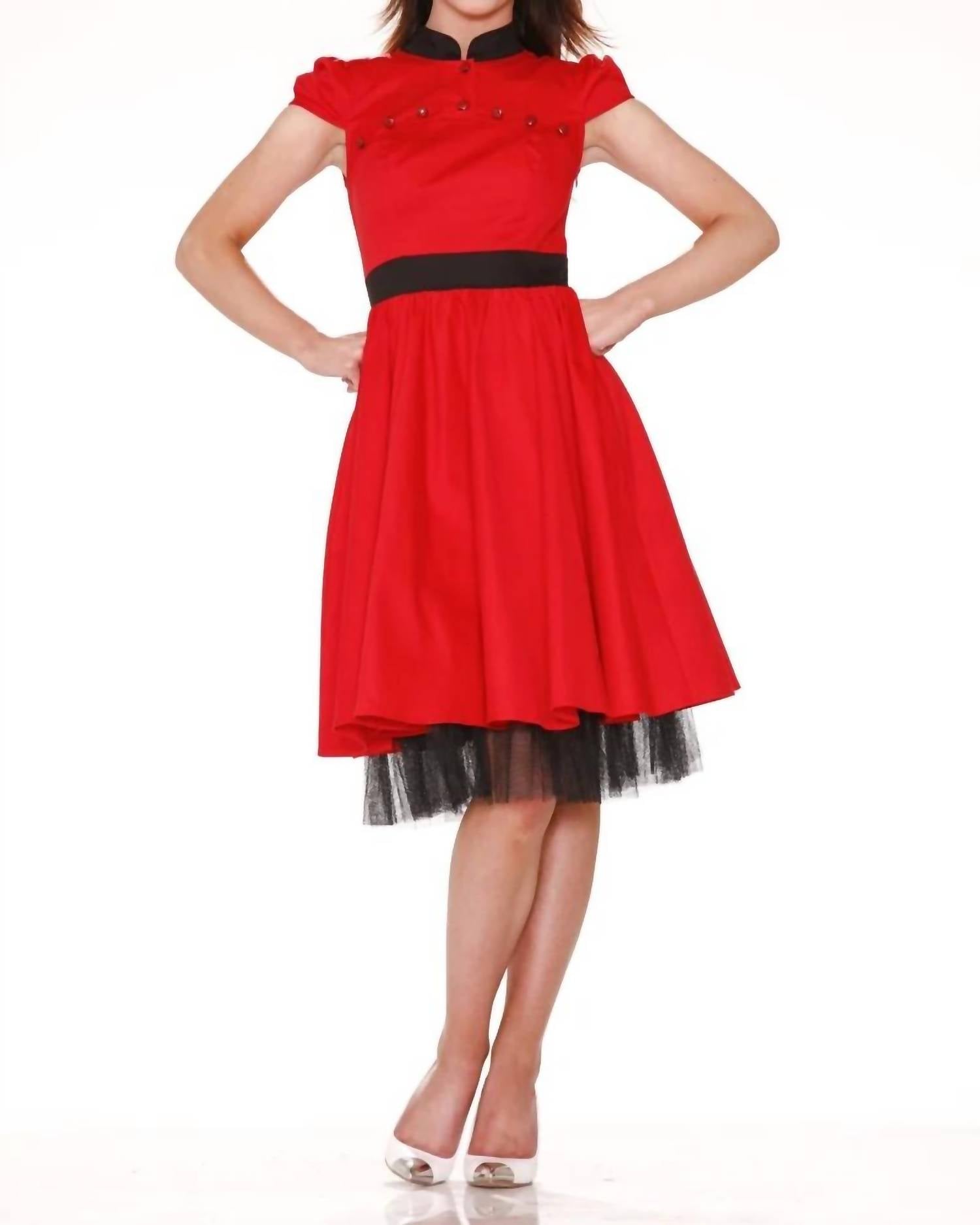 Orchid Bloom - Far East Swing Dress