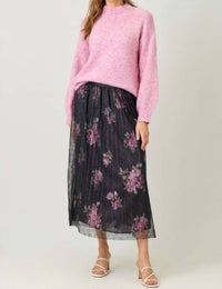 Mystree - Shimmer & Shine Mock Neck Sweater