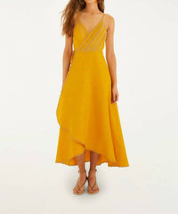 Farm Rio - Bananas Maxi Wrap Dress