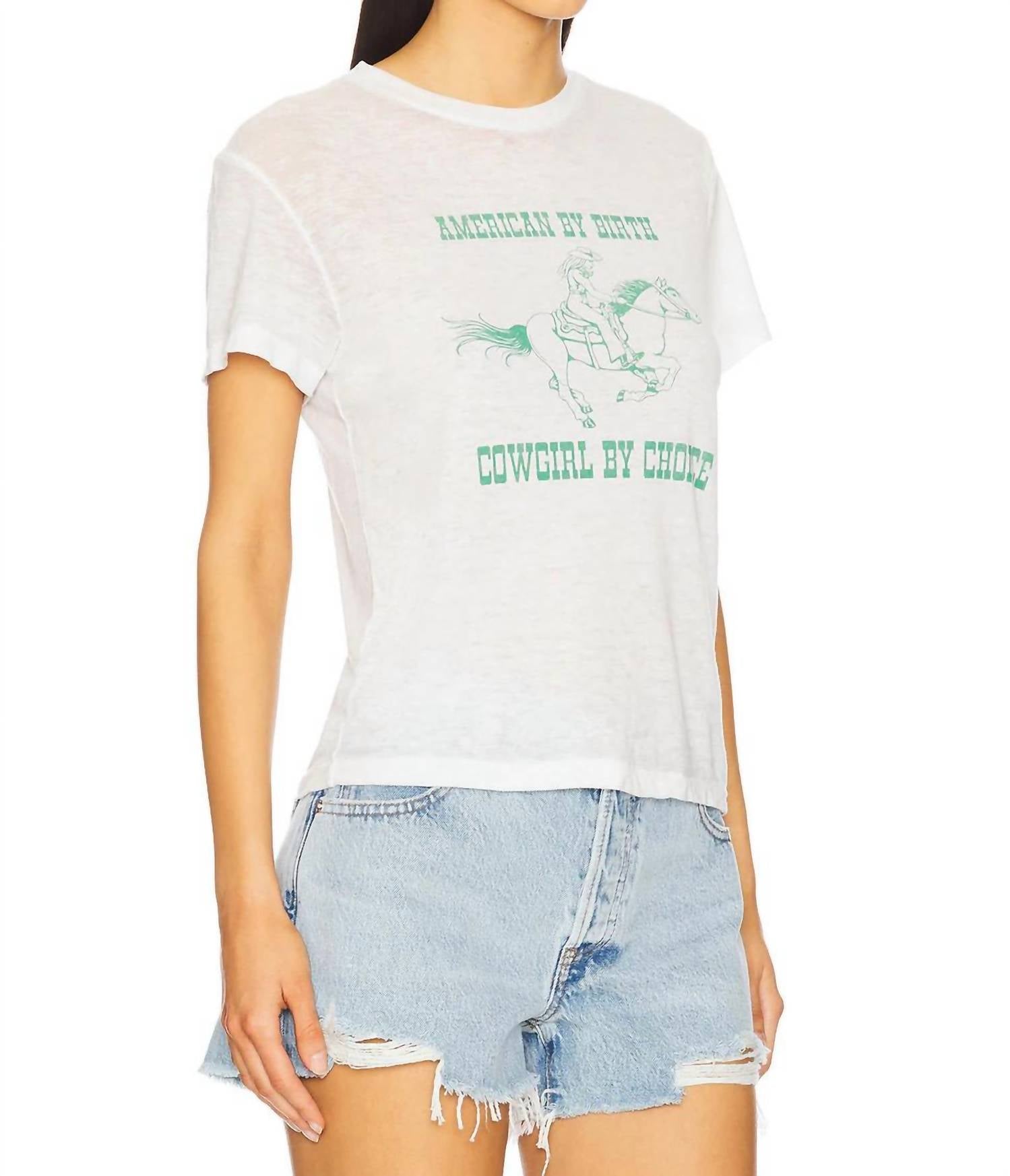 Re/Done - Cowgirl Classic Burnout Tee