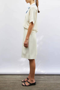 Molli - Duc Rick Rack Edged Collar Polo
