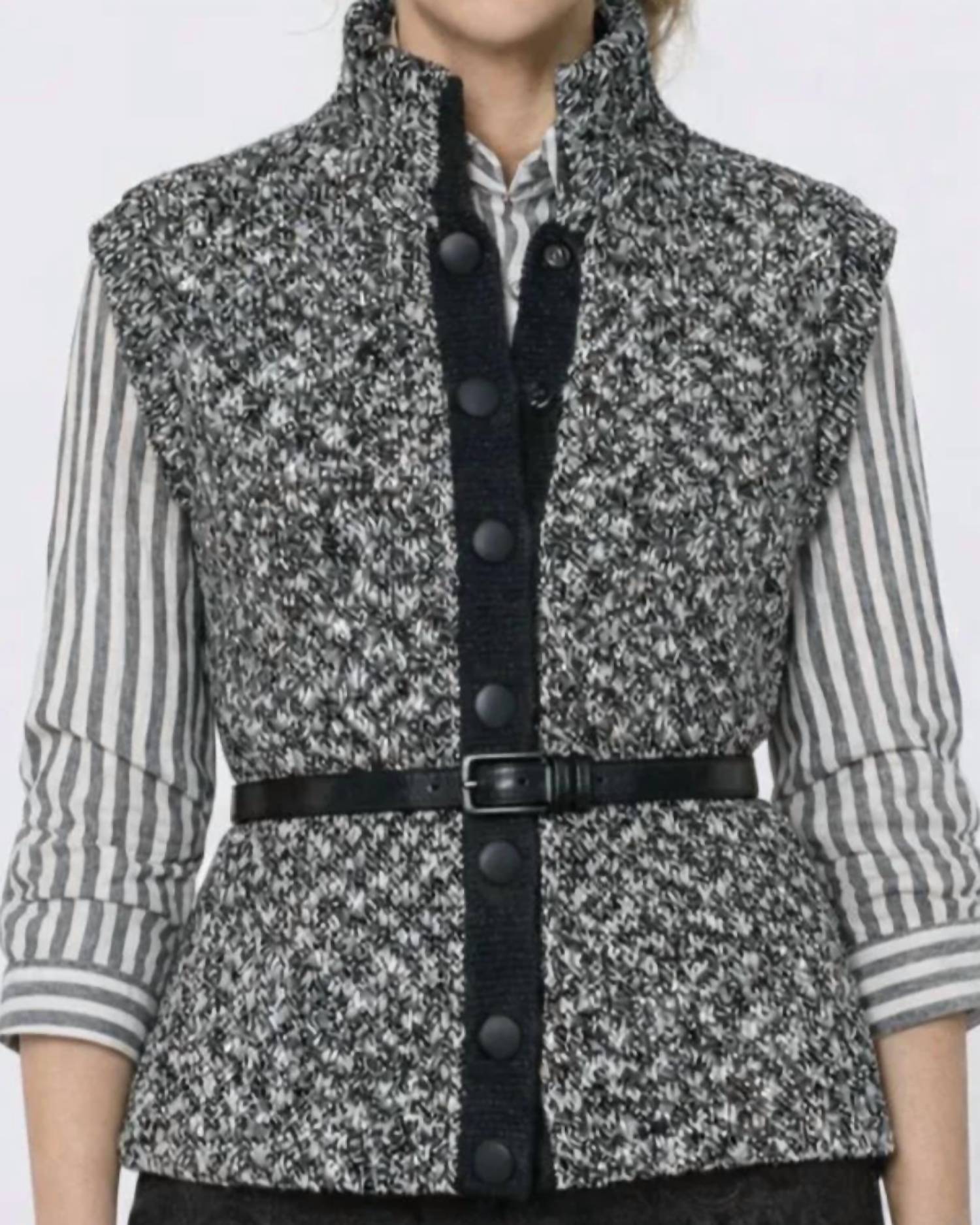 J'Envie/Eli - St. Moritz Funnel Neck Vest