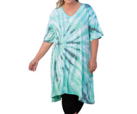 On The Plus Side - Short Sleeve V-Neck Cara Tunic - Plus