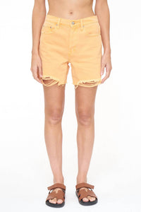 DEVIN HIGH RISE MOM CUT OFF SHORTS