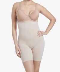Miraclesuit Shape Away Hi-waist Thigh Slimmer in nude - women's shorts