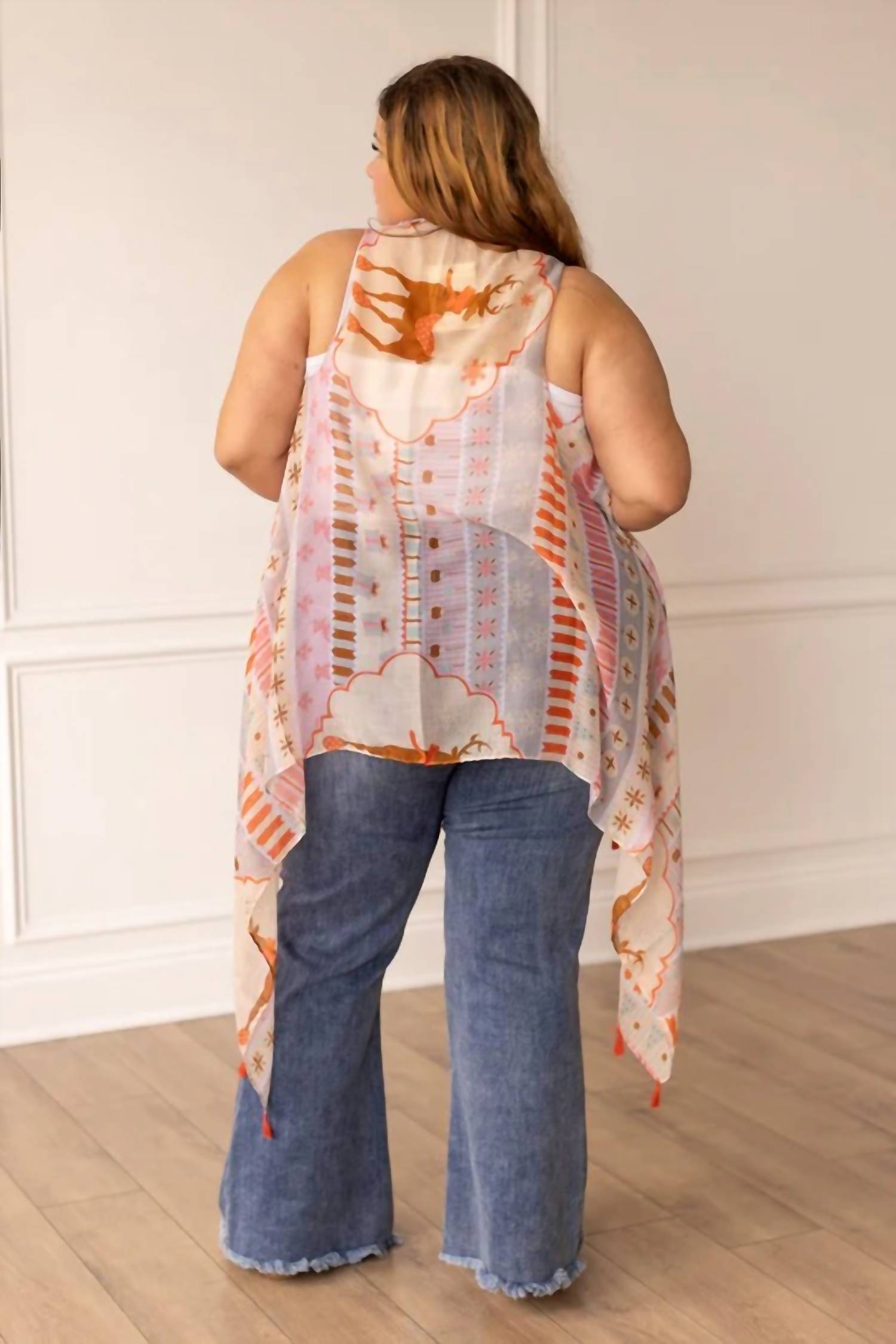 Southern Grace - Peachy Prancer Christmas Cover Up
