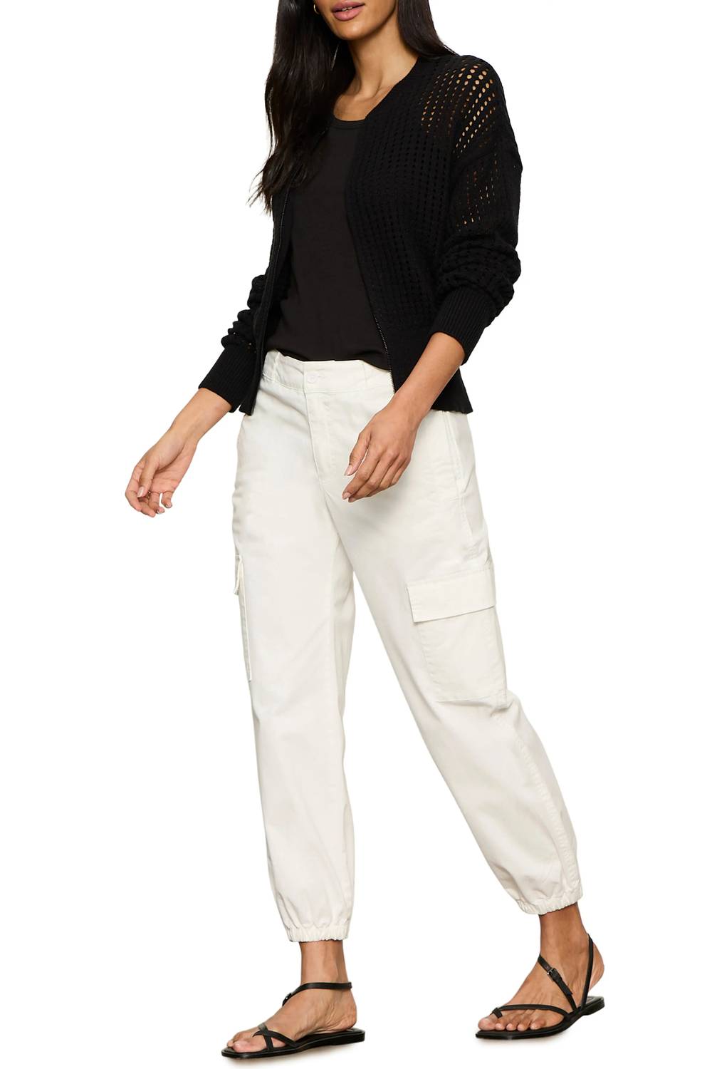 Sanctuary - Laguna Open Knit Sweater Jacket