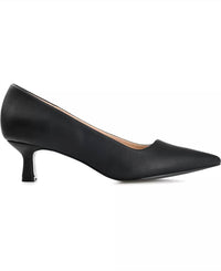 Journee Collection - Wide Cecilia Kitten Heel Pumps