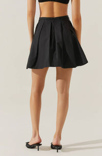 ASTR Antheia Skirt in black - women's skirt - detail view