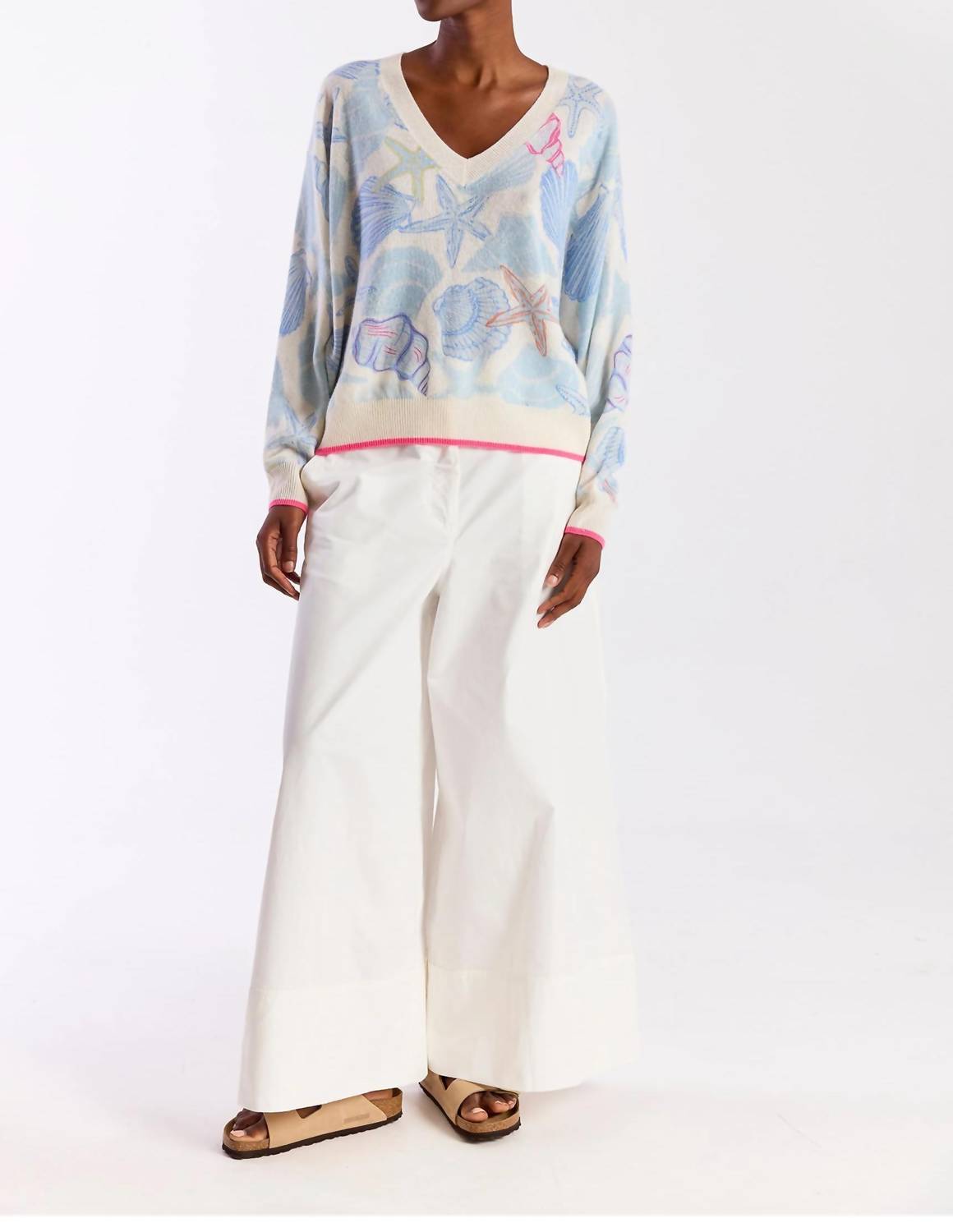 Brodie Cashmere - Scatter Shell Sweater