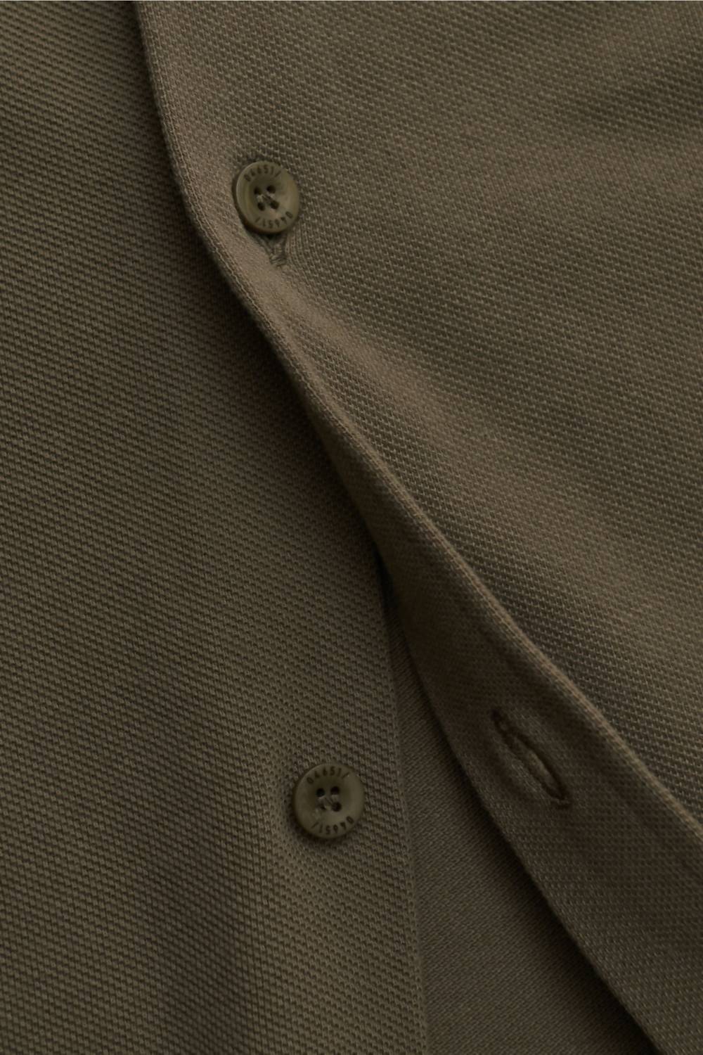 04651/ - Men's Pique Long Sleeve Tee