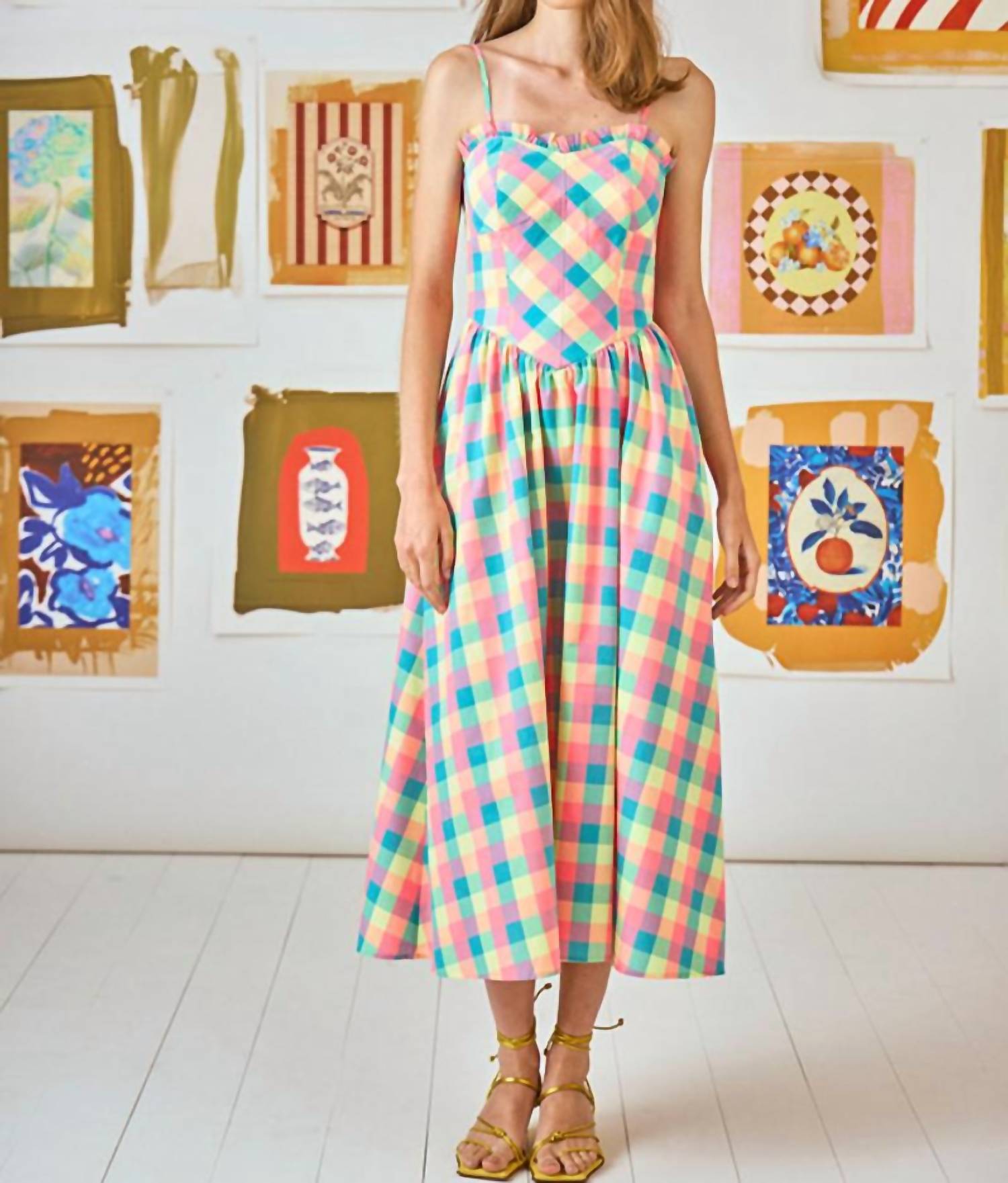 Hunter Bell - Corey Plaid Dress