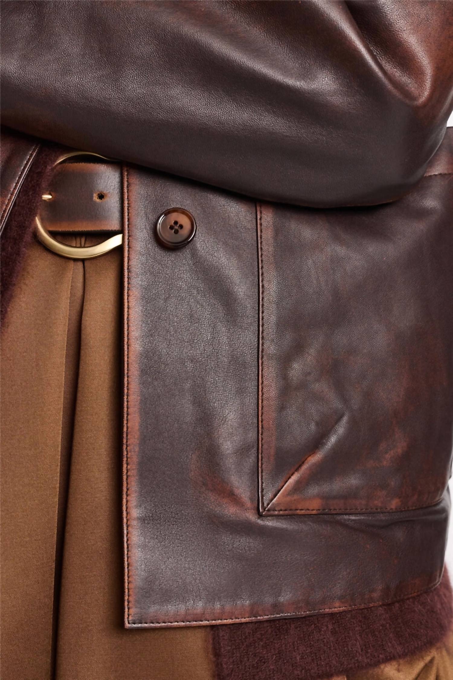 Dorothee Schumacher - SLEEK STATEMENT LEATHER JACKET