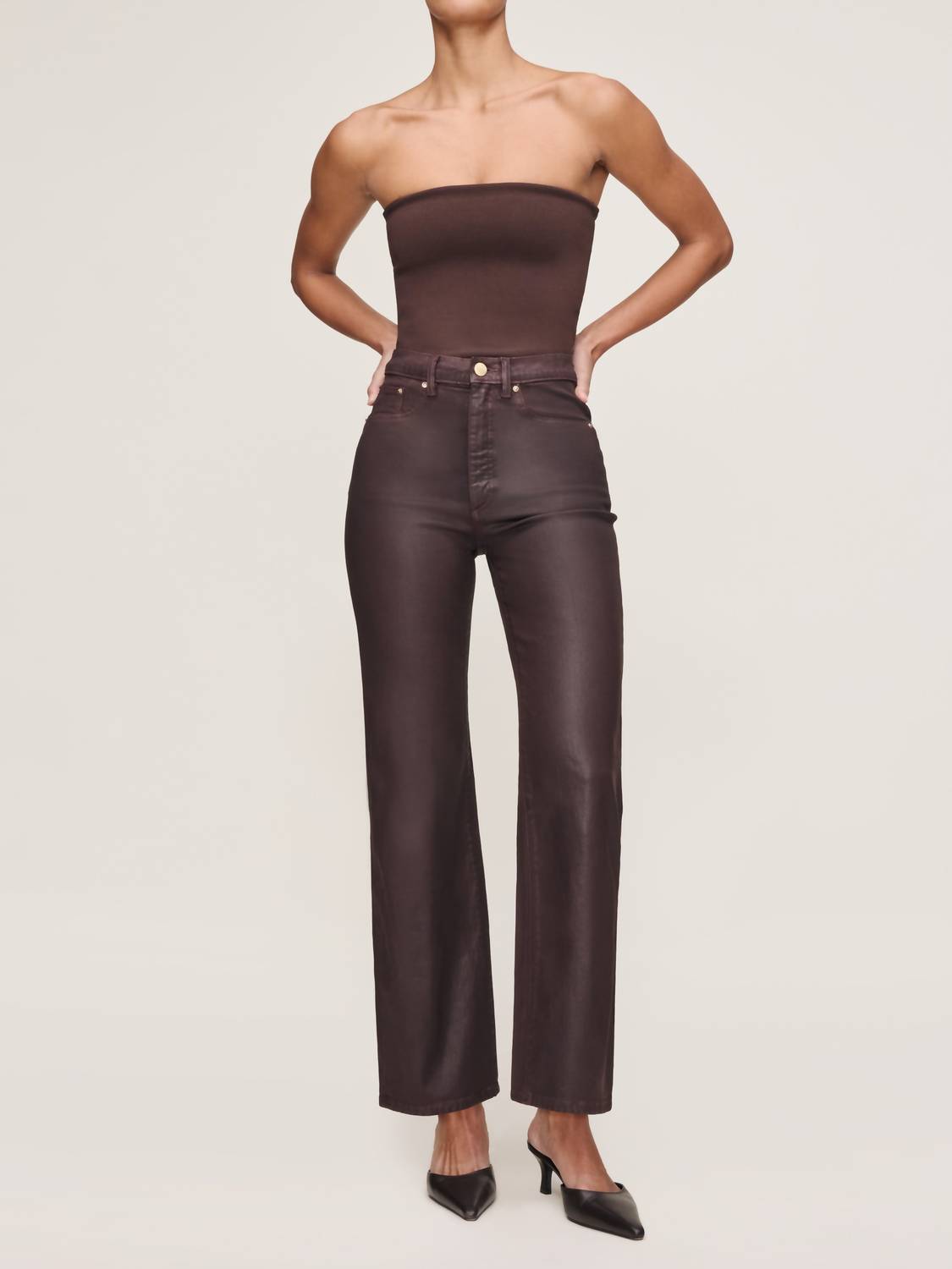 Dl1961 - Women'S - Karmine Refined Wide Leg Pant