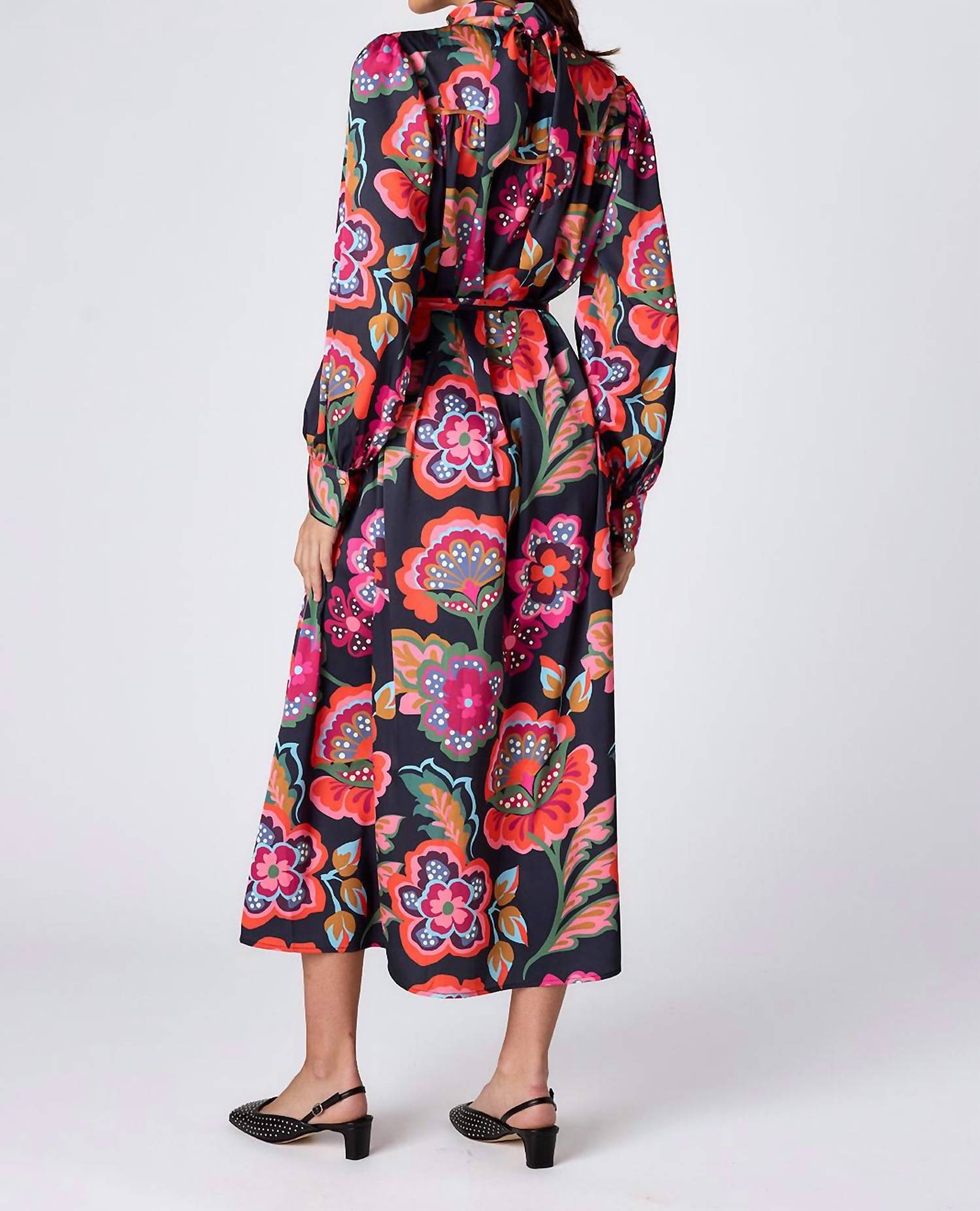 Crosby By Mollie Burch - Ryder Long Sleeve Midi Dress