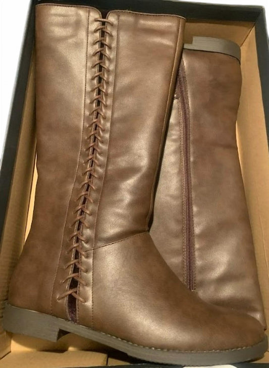 Kenneth Cole - Girls Junior Kennedy Lace Boots