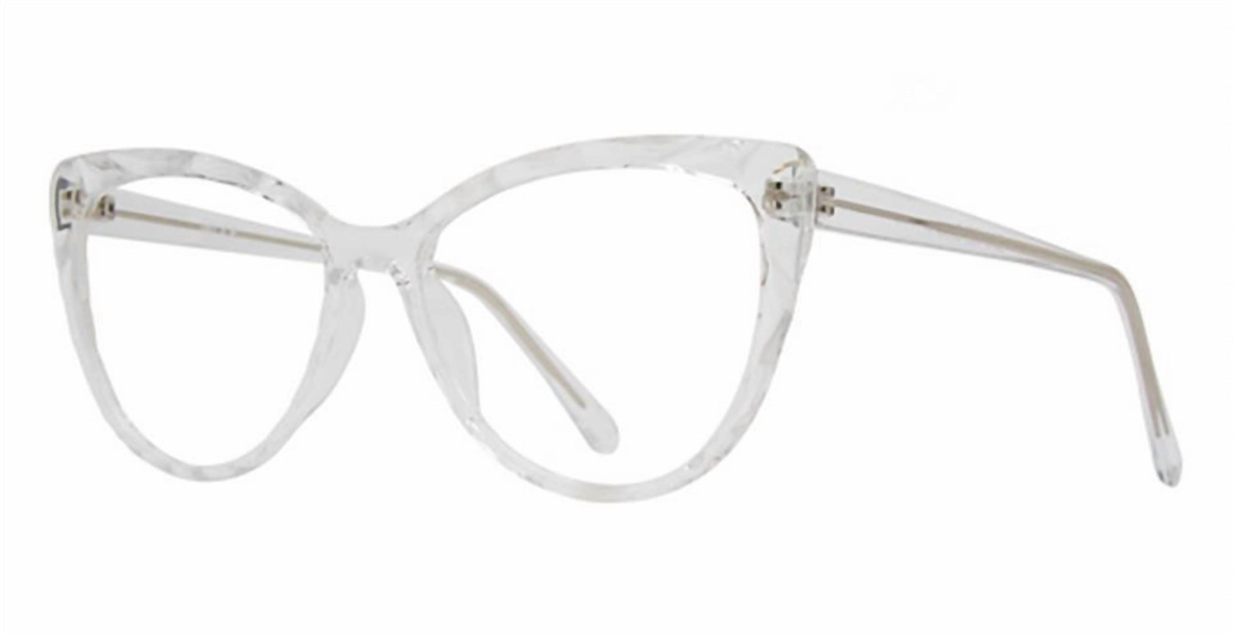 Soho Women's Cat-eye Transparent Glasses in crystal - women's accessory