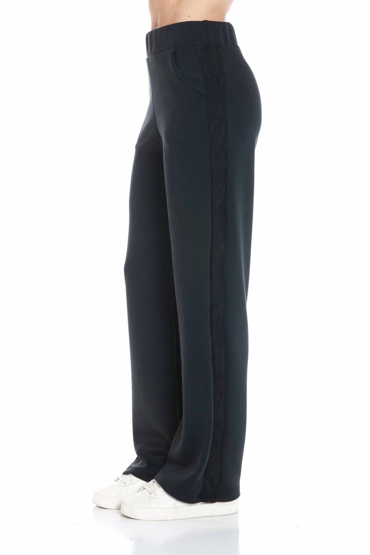 Ariella - Straight Leg Pant With Side Contrast
