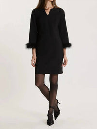 Tyler Boe - Chelsea Ponti Feather Dress