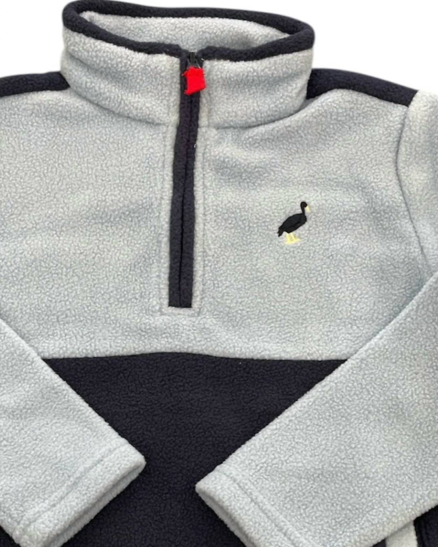The Beaufort Bonnet Company - Kid's Hayword Half Zip Sweatshirt