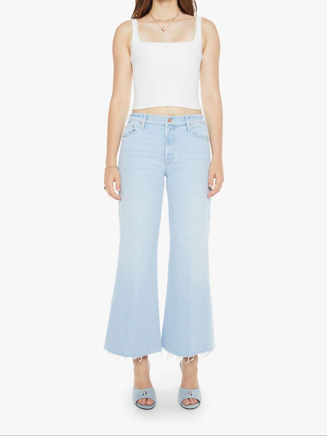 Mother - Twister Ankle Fray Jean