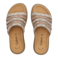Gabor - Women's Abbott Metallic Slide