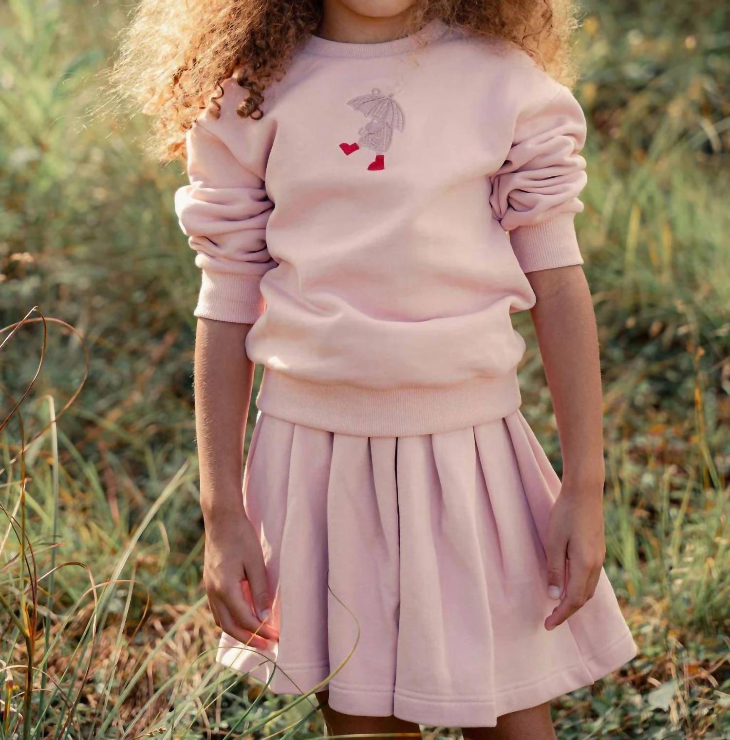 Mini Nod - Girls Pleated Skirt