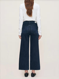 DL1961 - Women's Hepburn Maternity Ankle Jeans in crater lake - women's jeans - alternate view