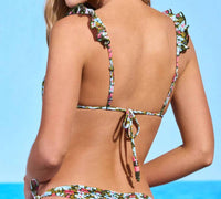 Maaji - Ditsyduo Crush Ruffle Triangle Reversible Bikini Top