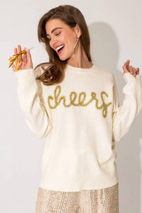 Le Lis - Cheers Tinsel Sweater