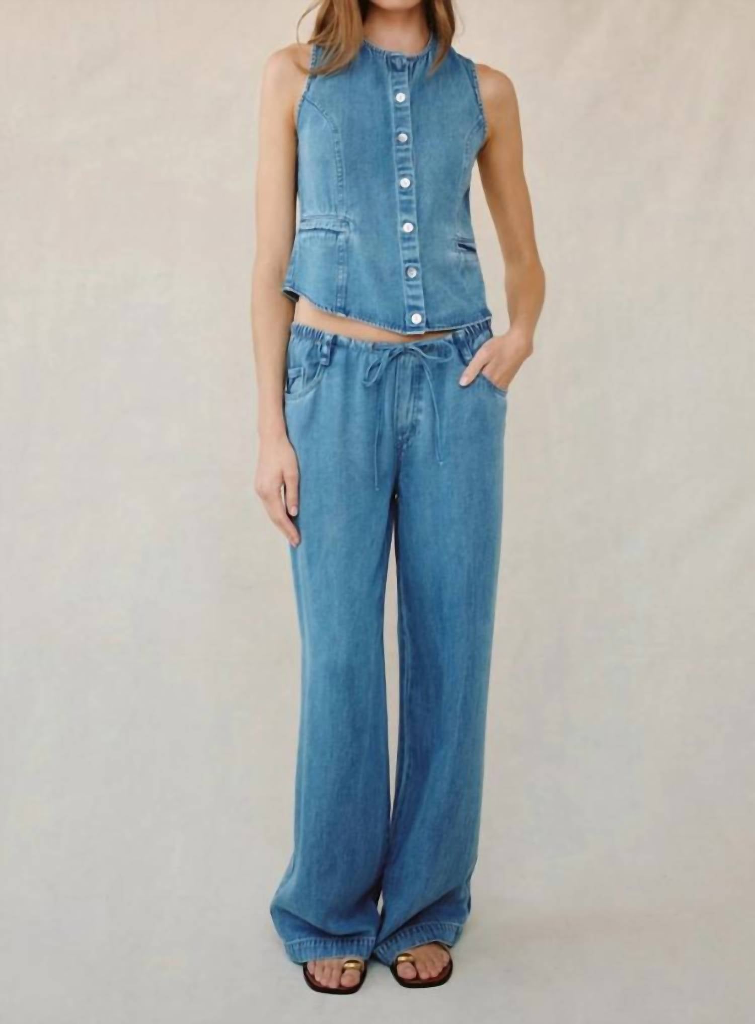 Bella Dahl - High Neck Fitted Vest