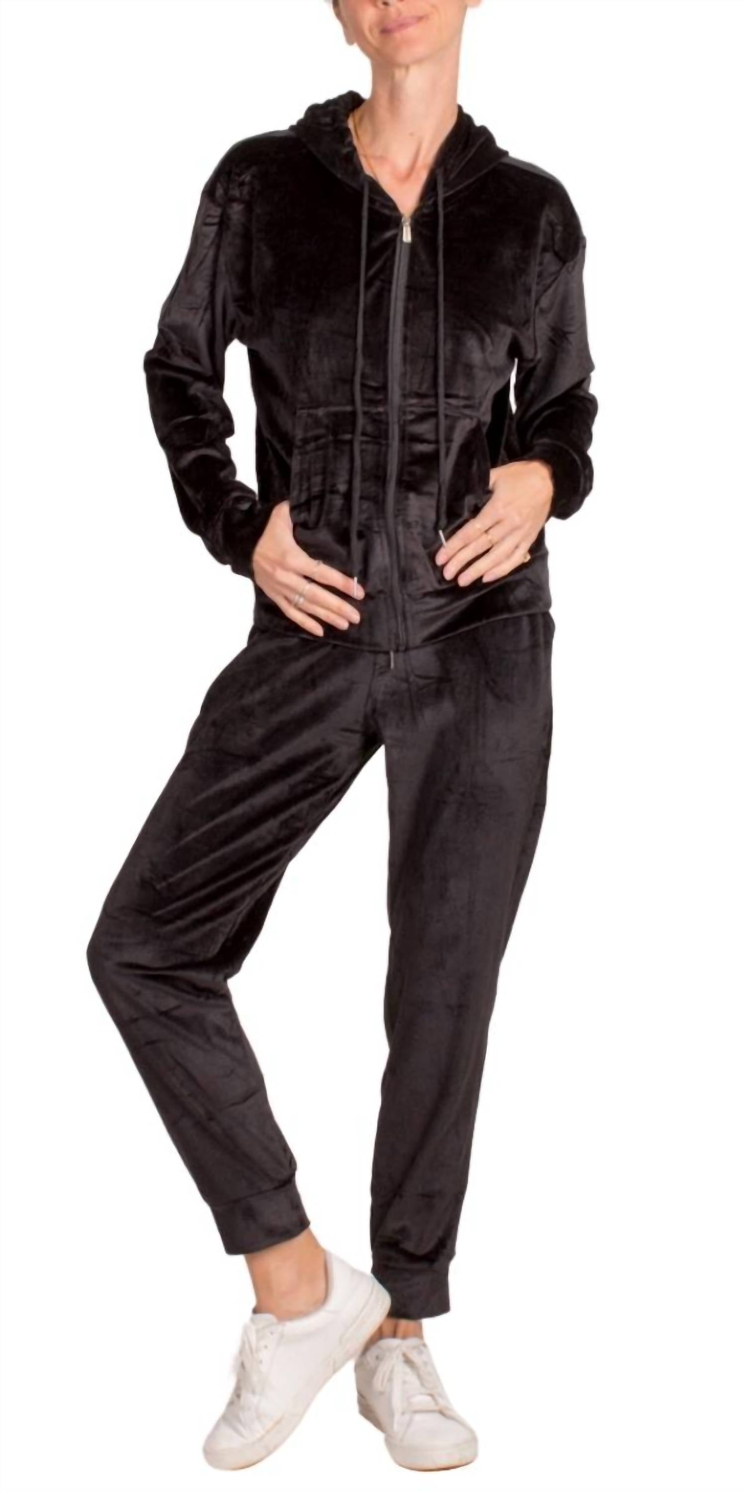 Gigi Moda - Velour Tracksuit Set