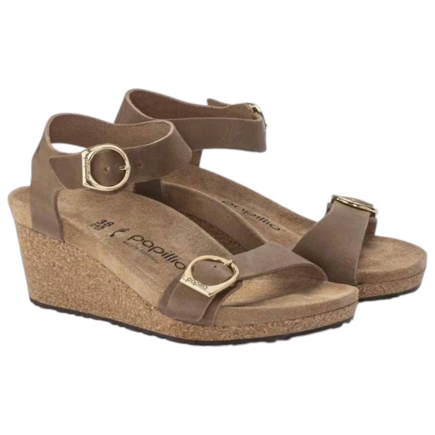 BIRKENSTOCK Women's Soley By Papillio Sandals in brown - women's shoe - alternate view